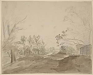 A Road through a Country Village