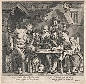 A Satyr Visiting a Peasant Family