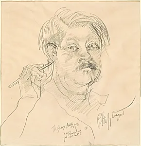 A Self-Portrait with Good Right Hand