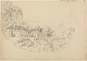 A Shady Arbor in the Valley of Gragnano