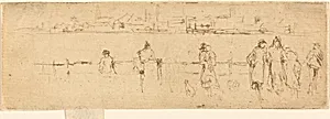 A Sketch of the Embankment by James McNeill Whistler