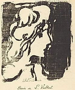 A Young Woman with Long Hair