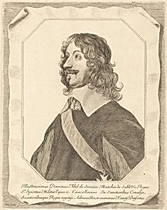Abel Servien by Claude Mellan