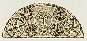Abigail Davis from A Portfolio of Rubbings from Early American Stone Sculpture