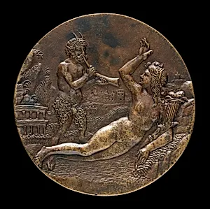Abundance and a Satyr [obverse]