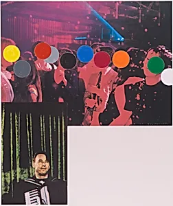 Accordionist (with Crowd) [special proof]