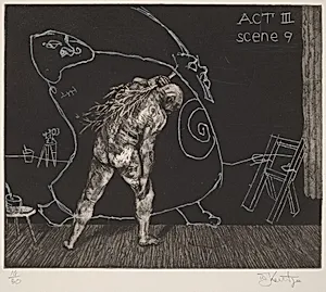 Act III, Scene 9, from Ubu Tells the Truth