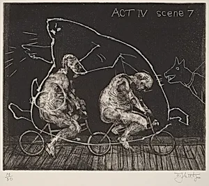 Act IV, Scene 7, from Ubu Tells the Truth