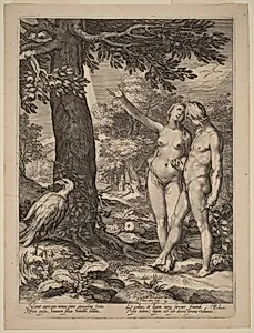 Adam and Eve before the Tree of Knowledge