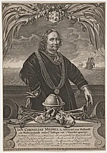 Admiral Jan Cornelius Meppel of Holland