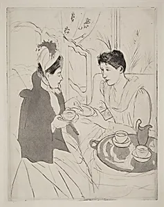 Afternoon Tea Party by Mary Cassatt