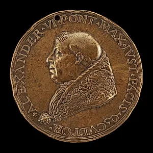 Alexander VI (Rodrigo Borgia, c. 1431-1503), Pope 1492 [obverse]