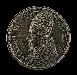 Alexander VII (Fabio Chigi, 1599-1667), Pope 1655 [obverse]