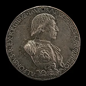 Alfonso V of Aragon, 1396-1458, King of Naples and Sicily 1443 [obverse]