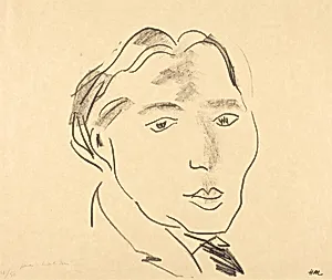 Alfred Cortot by Henri Matisse