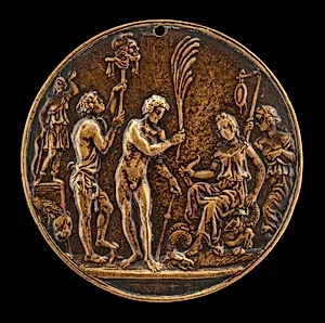 Allegorical Scene-Sacrifice to Diana