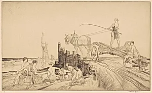 Amazons on a Breton Beach