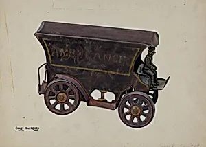 Ambulance Carriage Toy