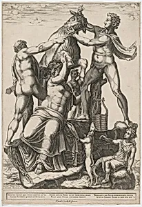 Amphion and Zethus Tying Dirce to a Wild Bull