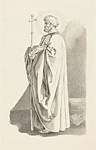 An Apostle, from Albert [sic] Durer by James Henry Lynch after John Flaxman