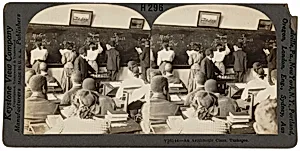 "An Arithmetic Class, Tuskegee, Alabama"
