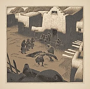 An Eagle Ceremony at Tesuque Pueblo
