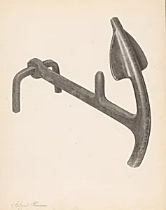 Andiron (one of pair)