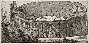 Anfiteatro di Verona by Giovanni Battista Piranesi