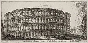 Anfiteatro Flavio detto il Colosseo by Giovanni Battista Piranesi