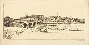 Angers - Panoramic View (Angers - Vue panoramique)