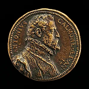 Antonio Calmone, Secretary to Philip II [obverse]