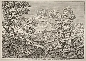 Apollo and a Nymph Leading a Lion