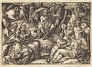 Apollo on Mount Parnassus