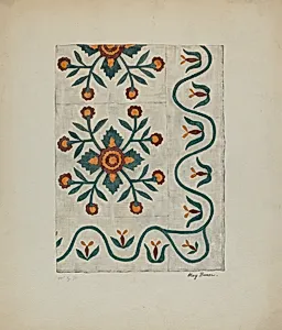 Applique Bedspread