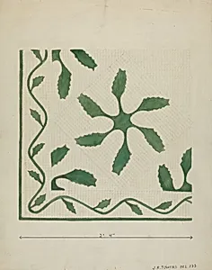 Applique Coverlet