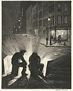 Arc Welders at Night