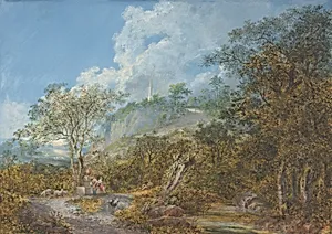 Arcadian Landscape with an Obelisk
