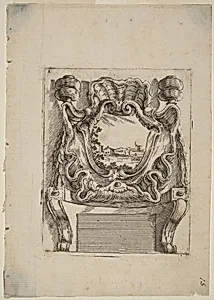 Architectural Motif with a Landscape