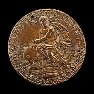 Arion Riding a Dolphin [reverse]