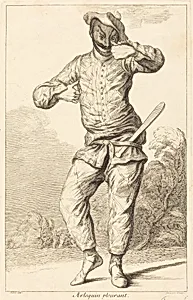 Arlequin pleurant
