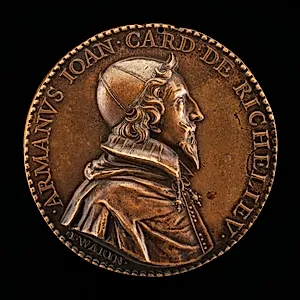 Armand-Jean du Plessis, 1585-1642, Cardinal de Richelieu 1622 [obverse]