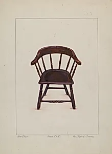Armchair by Clyde L. Cheney