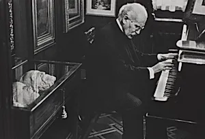 Arturo Toscanini in His Home, Milan