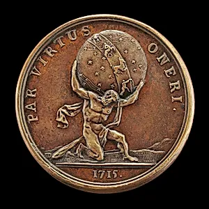 Atlas Supporting the Heavens [reverse]