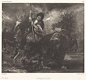 Attaque du lion