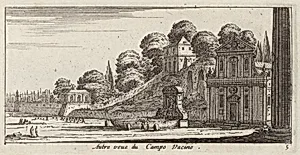 Autre veue du Campo Vacine by Israël Silvestre