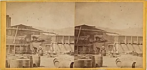 Back of Stills, Clark & Sumner, Standard Petroleum Refinery, Pittsburg, Pennsylvania