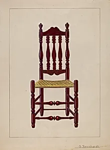 Baluster Back Chair