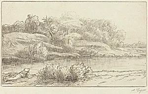 Banks of the Venelle (Bord de la Venelle) by Alphonse Legros