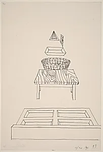 Basket, Table, Door, Window, Mirror, Rug #23